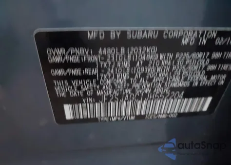 2018 Subaru Forester 2.5I Premium из США, поврежденный, VIN JF2SJAGC1JH552204